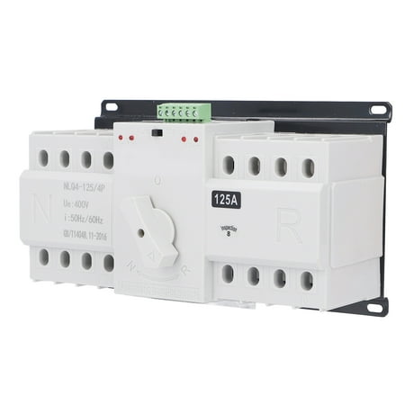 

ElectronicCircuitBreakerChangeoverSwitch Noiseless Complete Protection DualPowerAutomaticTransferSwitch4P 50Hz/60Hz 125A For ShoppingMalls