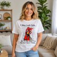 thumbnail image 2 of Funny Chicken Graphic T-Shirt – I May Look Calm Humor Tee, Unisex Cotton Shirt, 2 of 9