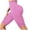 Red, variant on idosla 3D Anti Cellulite Leggings for Women Slim Compression Bermuda Short Push-Up Sculpting Yoga Pants Fitness Workout Short (Black, S)