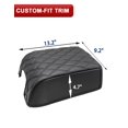 thumbnail image 2 of KBH Center Console Cover for Ford F150 2004-2014/Expedition 2007-2014, Leather Middle Console Lid Armrest Cover for Lincoln Mark LT 2006-2008, Black, 2 of 7