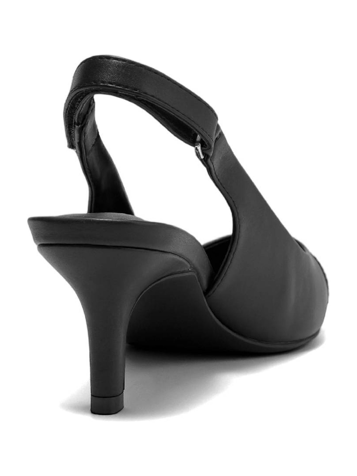Aerosoles Louis Women's Velcro Slingback Comfort Kitten Heel