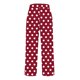 thumbnail image 5 of Pincandy Women's Fashion Printed Linen Blend Elastic Waist Casual Pants with Pockets, Button Decorated Split Hem, Casual & Daily Wear, 5 of 6