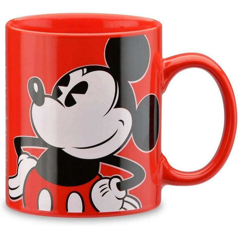 Disney Mickey Mouse The Original Cartoon Mouse 16oz Black Coffee Mug