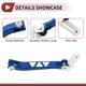 thumbnail image 3 of Palanca de cambio de motocicleta plegable para Kayo T4, pedal de aleación de aluminio, brazo de palanca de cambio, palanca azul con cabeza plateada, 3 of 6