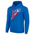 thumbnail image 2 of Men's Starter  Royal New York Rangers Color Scratch Fleece Pullover Hoodie, 2 of 3
