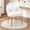 WHITE, variant on Hobooment Makeup Chair Comfy Vanity Stool for Bedroom, Living Room or Home Office Compact Accent Chair Small Office Chair with teddy fabric, Green