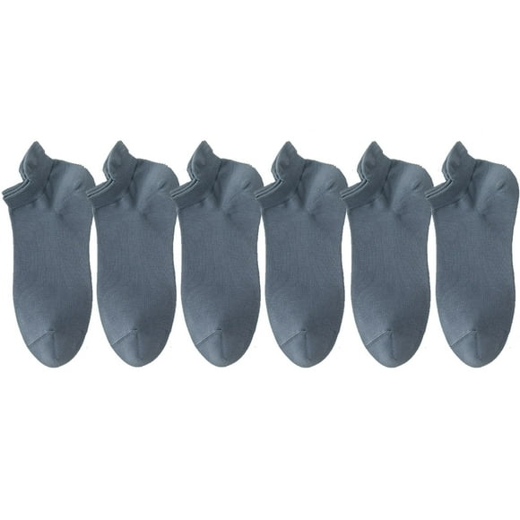 Non Slip Shoes for Women, Non Slip Shoes, 6 Pairs Man Socks Mesh Ventilation Non Slip Liner Footies Thin Socks Lightweight Socks