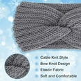 thumbnail image 2 of 5 Pieces Knit Wide Winter Headbands for Women,Crochet Turban Headbands for Women, Stretch Knit Wide Headbands Winter Ear Warmer Thick Head Band,Head Warmer for Women Soft, 2 of 8