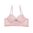 thumbnail image 2 of Solid Six Hook Closure Plunge Bra, 2 of 3