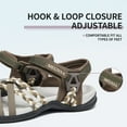 thumbnail image 4 of MEGNYA Hiking Sandals for Women, Comfortable Walking Sandals Hook Loop Strap, Sports Lightweight Slides, 4 of 8