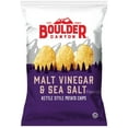 thumbnail image 2 of Boulder Canyon | Malt Vinegar & Sea Salt | Kettle Style Potato Chips| 1.5 Ounce | Pack of 12 Bundled by SUPERDEALS with Mystery Bonus Gift, 2 of 5