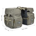 thumbnail image 2 of Bolsa de alforjas para bicicleta de 50L, impermeable, para asiento trasero, bolsa para bicicleta, maletero, 2 of 8
