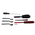 thumbnail image 4 of Kit de herramientas de limpieza de automóviles juego de cepillos para ruedas de automóviles de fibra ABS de lana sintética duraderos para asientos para rejillas de ventilación, 4 of 8