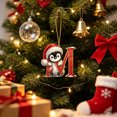 thumbnail image 4 of Penguin Letter Christmas Ornament,2D Personalized Initial Hanging Ornament for Christmas Tree,DIY Xmas Decor,Holiday Gift for Family,Friends(M), 4 of 7