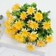 thumbnail image 1 of Ramo artificial de margaritas Flores de plástico para decoración exterior de jardín, 1 of 7