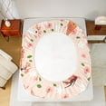 thumbnail image 5 of Homewish Cartoon Animal Cypabara Twin Sheet Sets,Cute Axolotl Twin Fitted Sheet,Pink Cherry Blossom Flat Sheet For Girs Teens,Breathable Home Decor,3-Piece, 5 of 7