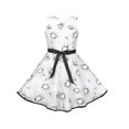 thumbnail image 2 of Girls Dress Black Floral Asymmetrical Special Occasion Formal Wedding 9-10 Years, 2 of 8