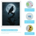 thumbnail image 3 of Diamond Art Kits for Adults - Raven Moonlit Night Sky Tree Silhouette 5d Diamond Painting for Adults, Diamond Art for Adults Beginners, Frameless Diamond Painting Kits for Adults for Home Wall Decor, 3 of 7