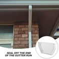 TUIBELYN Rain Gutter Downspout End Cap Attachments