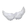 thumbnail image 3 of Alas de ángel para niños, decoración decorativa para cosplay con correas elásticas, accesorios de actuación, accesorios para disfraces de Halloween,, 3 of 8