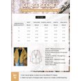 thumbnail image 6 of Chase Secret Womens Full Zipper Hooded Puffer Jacket Short Coat with Pockets Petite, 6 of 6
