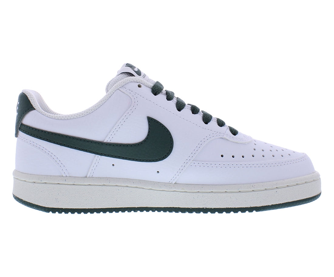 Nike Court Vision Next Nature Women's Low-Top Shoes Color: White Vintage Green Size: 6.5