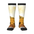 thumbnail image 1 of Gaeub Chaussettes Western Cowboy Ranch Design Imprimé Extensibles Hautes pour Hommes Femmes Adolescents, Chaussettes de Softball Soccer pour Randonnée, Sport, 1 of 6