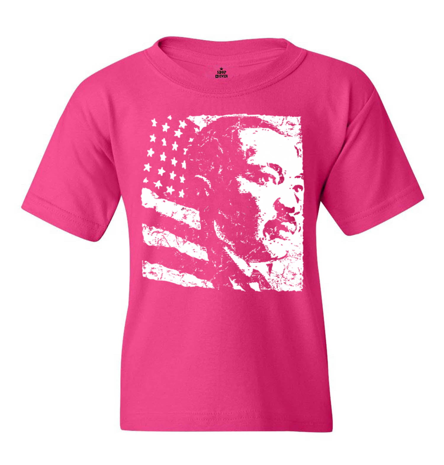Shop4Ever Kids Martin Luther King Jr. Graphic Child's Youth T-Shirt ...