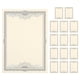 thumbnail image 2 of 15 hojas de cartulina A4 para certificados de premios, imprimibles en blanco, para estudiantes, para diplomas y reconocimientos (A4), 2 of 7