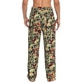 thumbnail image 3 of Disketp Skulls1 Men's Pajama Pants - Ultra Soft Fleece Sleep and Lounge Pants (Size: S-XXL), 3 of 6