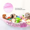 thumbnail image 5 of PLS Stuffed Animal Toy Hammock Net for Wall Hanging Plush Toy Storage and Kids Room Organizer for Girls Room in Pink, 5 of 5