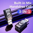 thumbnail image 5 of Auriculares Música Audio Transmisor Receptor Jack Manos Libres Hifi Auriculares Adaptador Gaming Pantalla Led Tv Laptop Hogar Coche Monstrate EL010320-00, 5 of 5