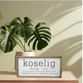 thumbnail image 5 of Koselig Sign Norwegian Gift Scandinavian Home Decor Style Norge Wall Art Anthropologie Viking Norway Kos Nordic Cultural Painting Definition 6x12 inches, 5 of 7