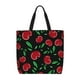 thumbnail image 1 of Easygdp Cherry Bolsa Tote para Mujer, Bolso de Hombro para Trabajo, Playa, Viajes, Compras y Supermercado, 1 of 7