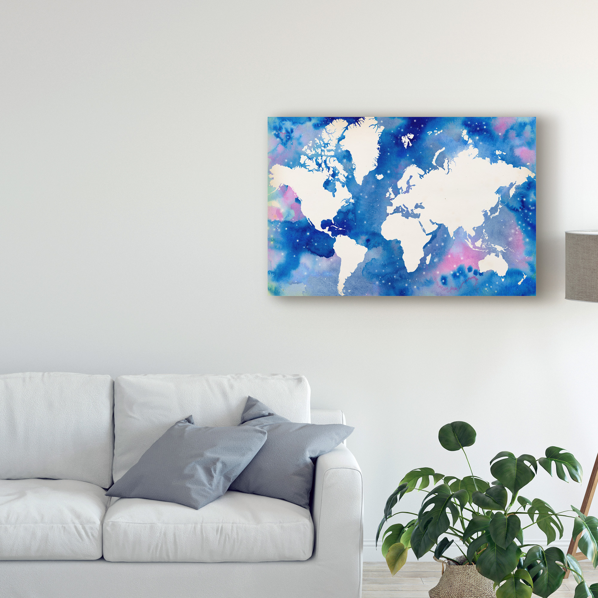Trademark Fine Art 'Starry World' Canvas Art by Grace Popp