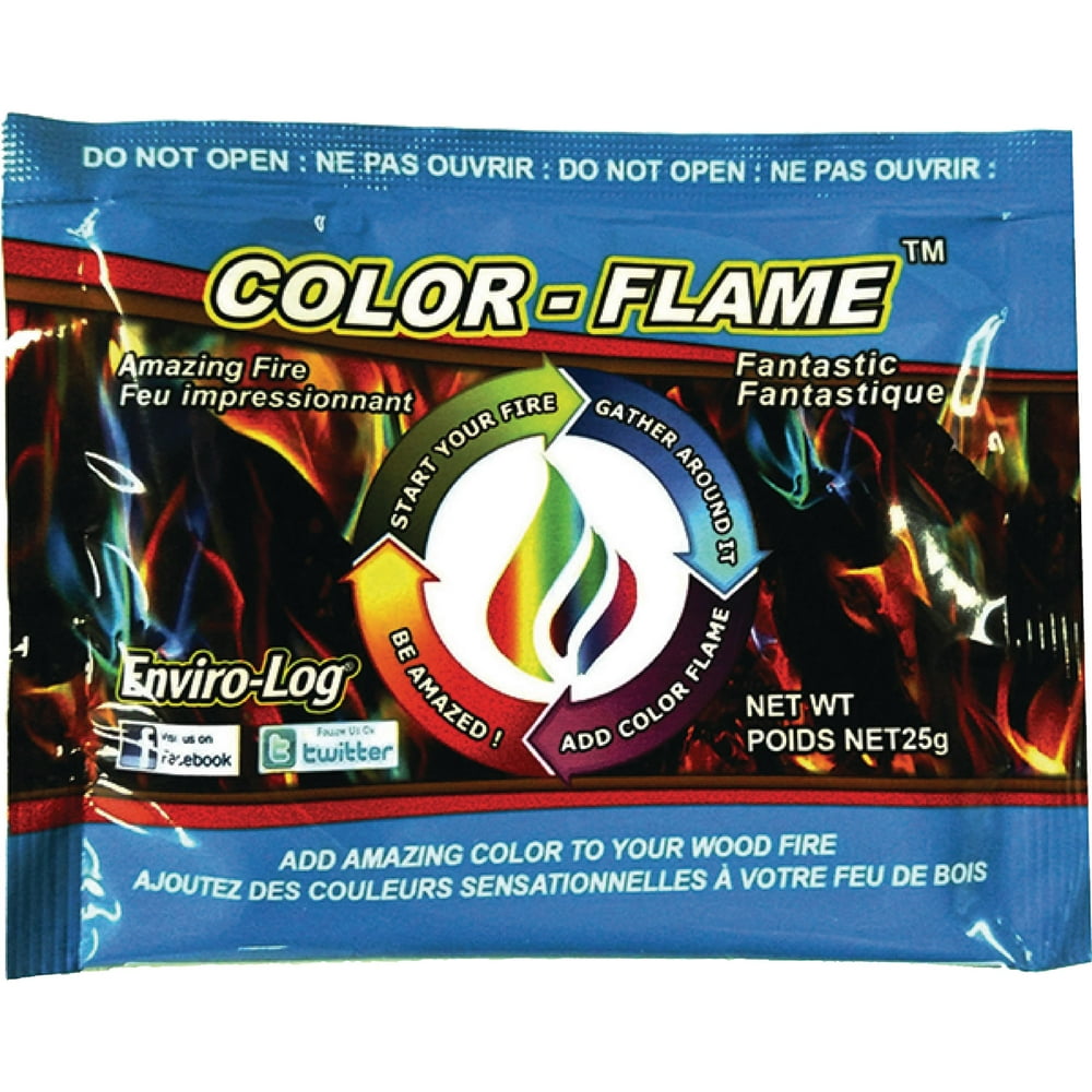 EnviroLog Color Flame ColorChanging Fire Packets