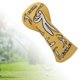 thumbnail image 4 of Funda protectora duradera Cola para cabeza de madera de Golf Funda protectora palo de Golf amarillo, 4 of 8
