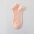 thumbnail image 5 of Mqqzkk 5 Pack Thin Breathable Running Ankle Socks Fashion Low Cut Mesh Cotton Athletic Socks for Womens, 5 of 5