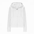 thumbnail image 4 of Godom Zip Up Y2k Hoodies for Women fall Casual Long Sleeve Sweatshirts 2025 Lightweight Comfort Soft Jackets, 4 of 5