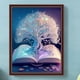 thumbnail image 1 of Cuadros Decorativos 5D bricolaje taladro redondo completo diamante pintura árbol Kit arte decoración del hogar (LP181) Wdftyju  embutido en tela, 1 of 1