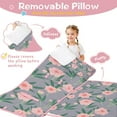 thumbnail image 3 of Pioneer Flower Floral Print Pattern Toddler Nap Mats for Kids Preschool,Sleeping Mat Bag or Kids,Toddler Sleeping Bag,Toddler Nap Mat or Daycare, 3 of 6