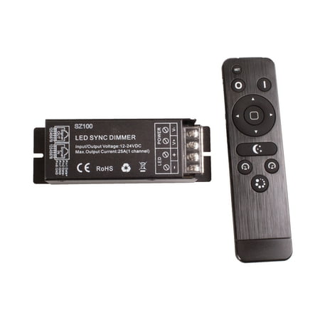 LEDUPDATES Wireless LED light Flash controller Dimmer 25A for single color LED storefront module strip price history on PriceWatchPro
