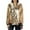 Gold, variant on Women Fall Jacket Sequin Baseball Long Sleeve Zip Up Open Front Glitter Bomber Trendy Jacket