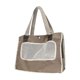 thumbnail image 2 of Bolso plegable de hombro tipo bandolera tipo transportín para mascotas - diseño lateral abierto, doble seguro de seguridad, malla transpirable, bolsa de viaje Head Out para mascotas pequeñas, 2 of 7