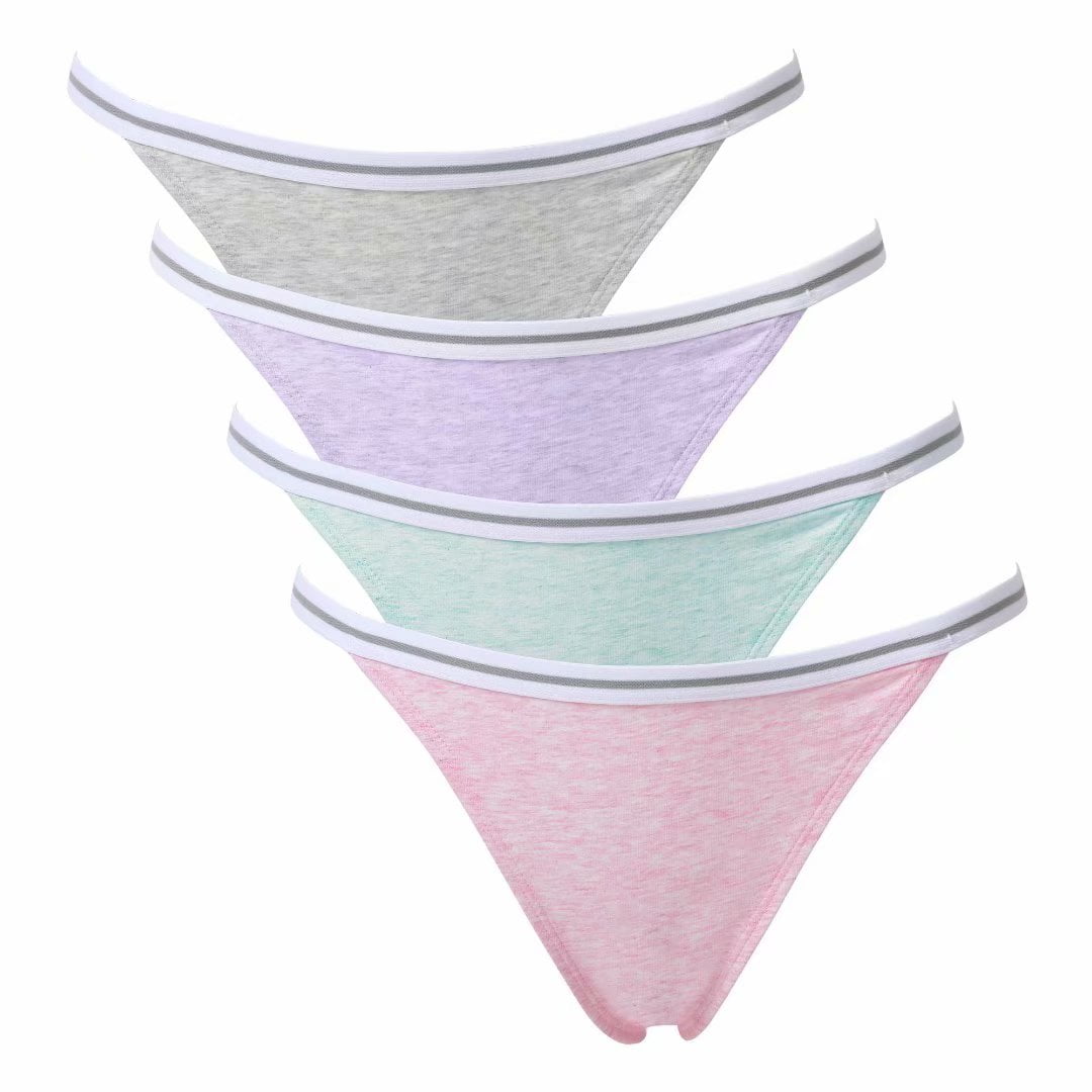 Charmo Cotton String Thongs Panties Women Sexy Undewrwear High Cut