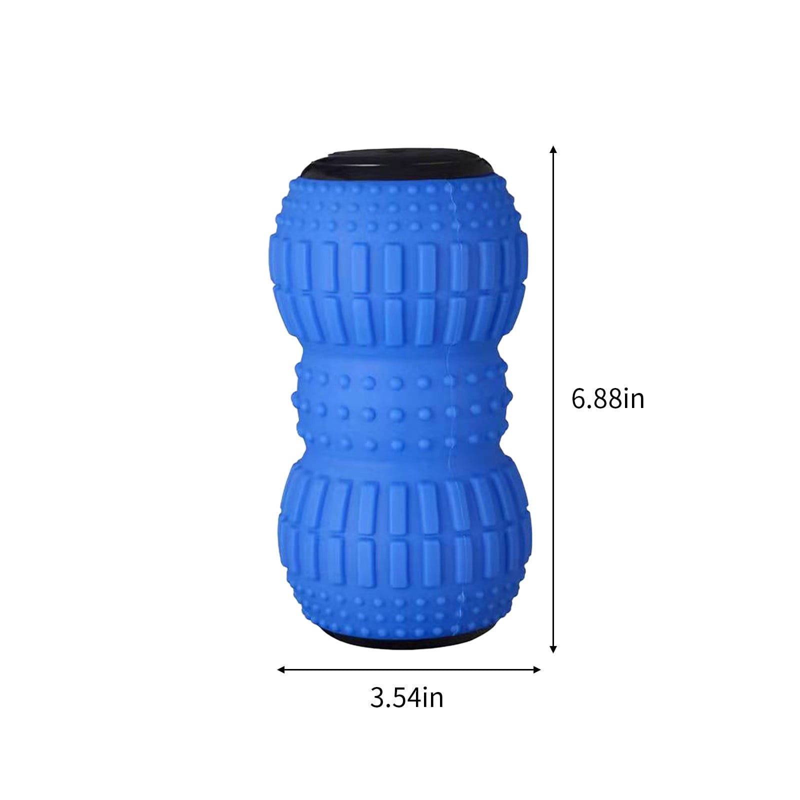 PATLOLLAV Massage Ball with Ultra Strong Vibration, Electric Rechargeable Therapy Roller in 3 Vibrating Speed, Trigger Point Massager for Back Neck Foot Muscle Pain & Myofascial Release
