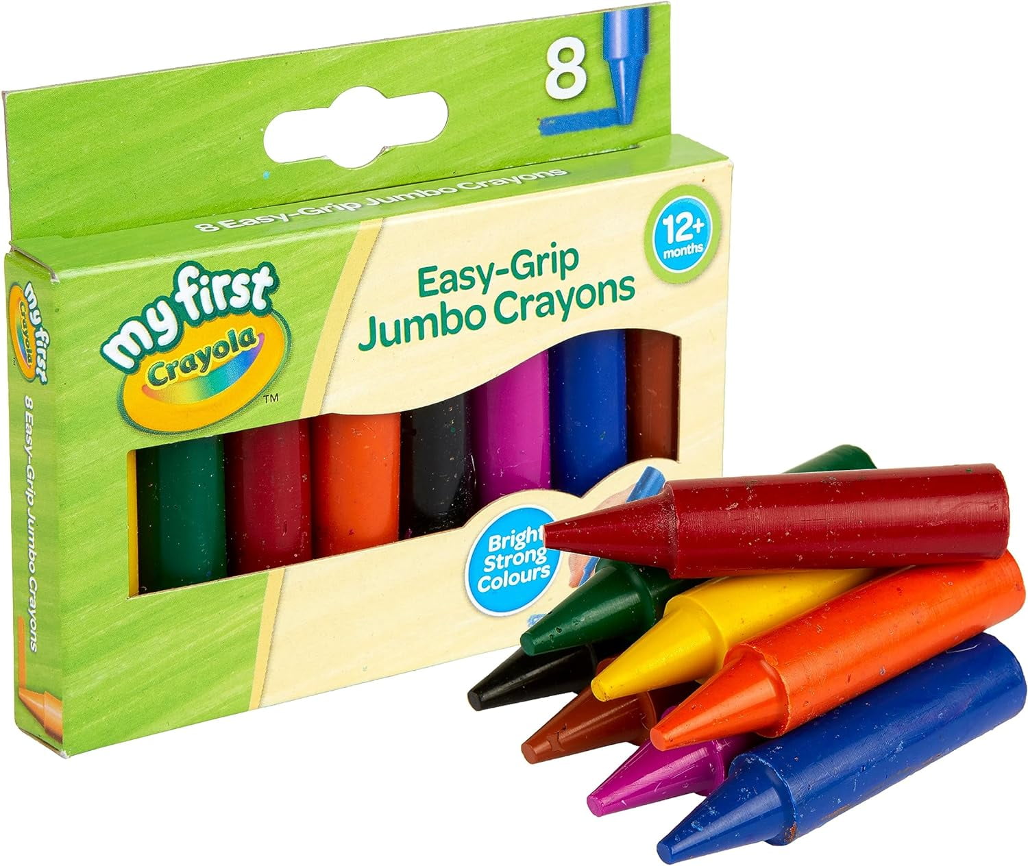 My First Crayola Easy-Grip Jumbo Crayons (Pack of 24) Creative Activity