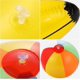 thumbnail image 4 of 6 Pieces Inflatable Palm Trees Jumbo Coconut Trees Colorful Beach Balls Rainbow Color Balls Beach, 4 of 5
