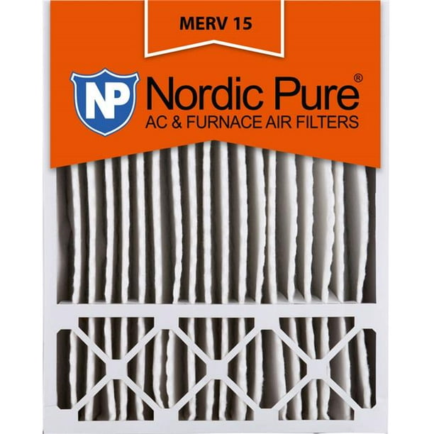 Nordic Pure 20x25x5HM151 Honeywell & Lennox Replacement MERV 15 Air