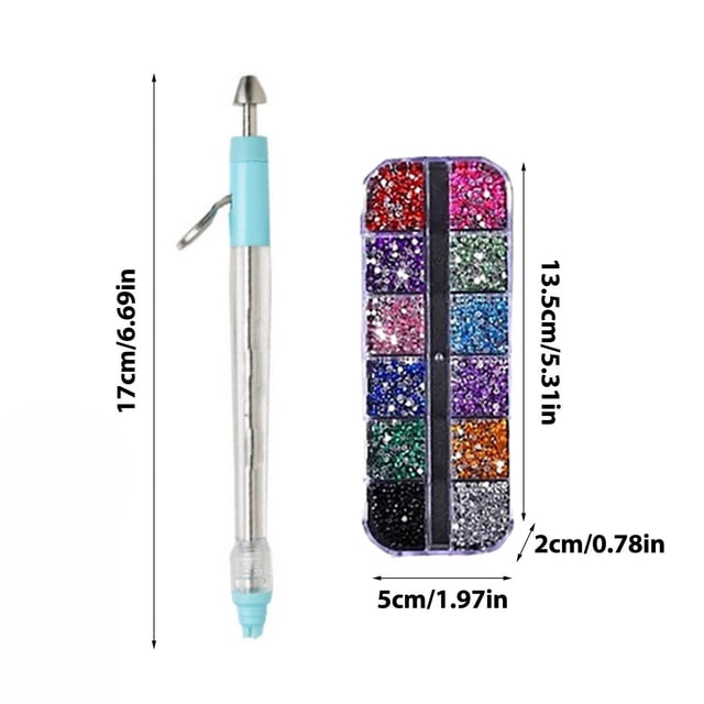 CEHVOM Accessoires Multifonctionnels DIY Perceuse à Pointe et Colle et Ensemble, Outils de Beauté/maquillage & Accessoires